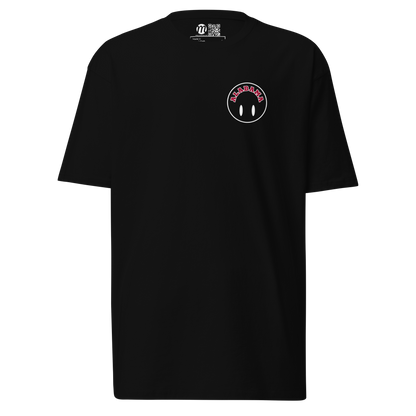 Alabama Smiley Face Flipped Mulli USA Tee Black Front