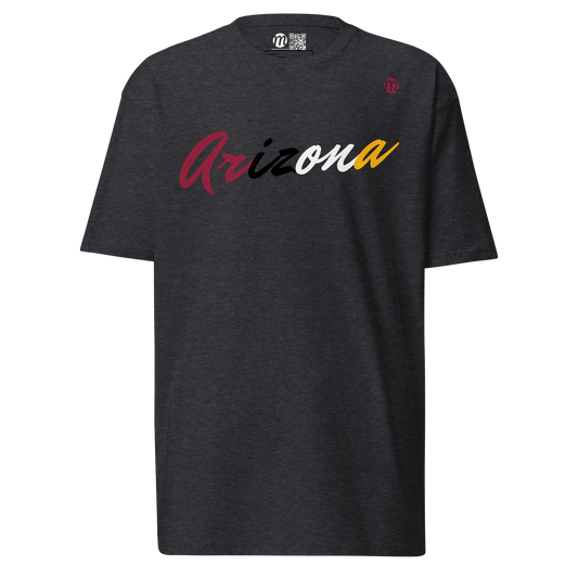 Arizona Mulli USA Tee Charcoal Heather Front