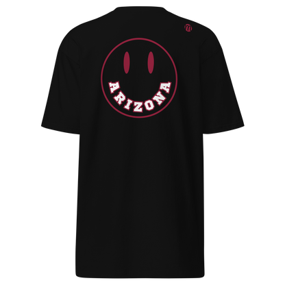 Arizona Smiley Face Mulli USA Tee Black Back 