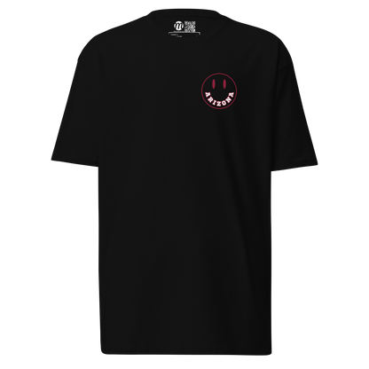 Arizona Smiley Face Mulli USA Tee Black Front