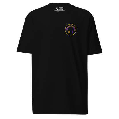 Baton Rouge Smiley Face Flipped Mulli USA Tee Black