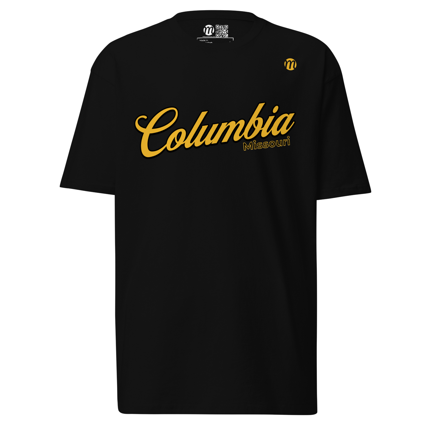 Columbia Missouri Mulli USA Tee Black