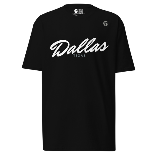 Dallas Texas Mulli USA Tee Black Front