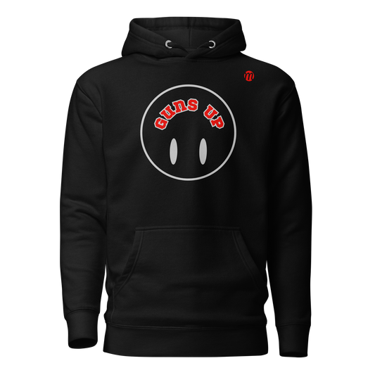 Guns Up Mulli USA Hoodie Black Front