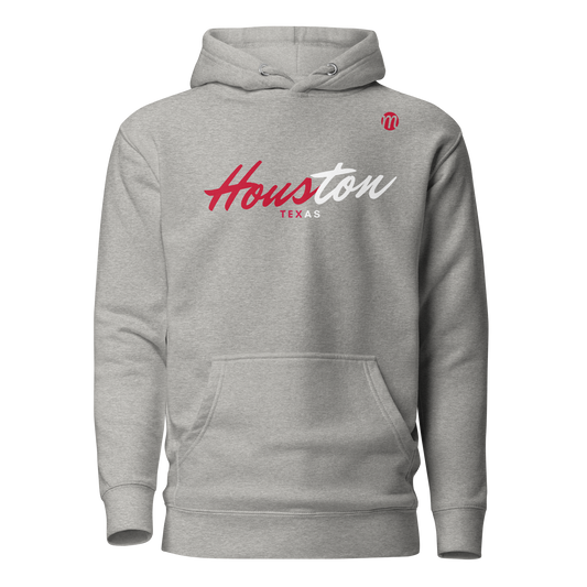 Houston Texas Mulli USA Hoodie Carbon Grey Front