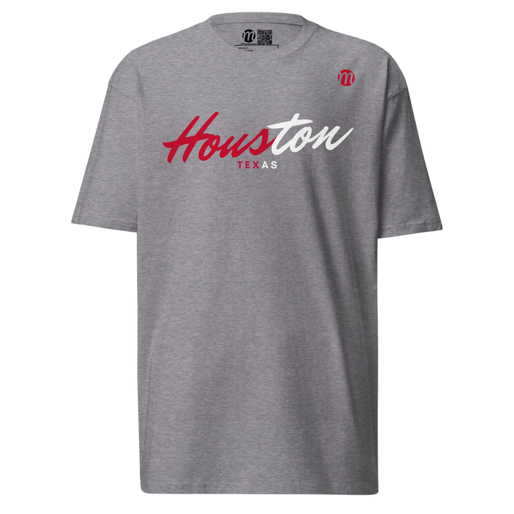 Houston Texas Mulli USA Tee Carbon Grey Front