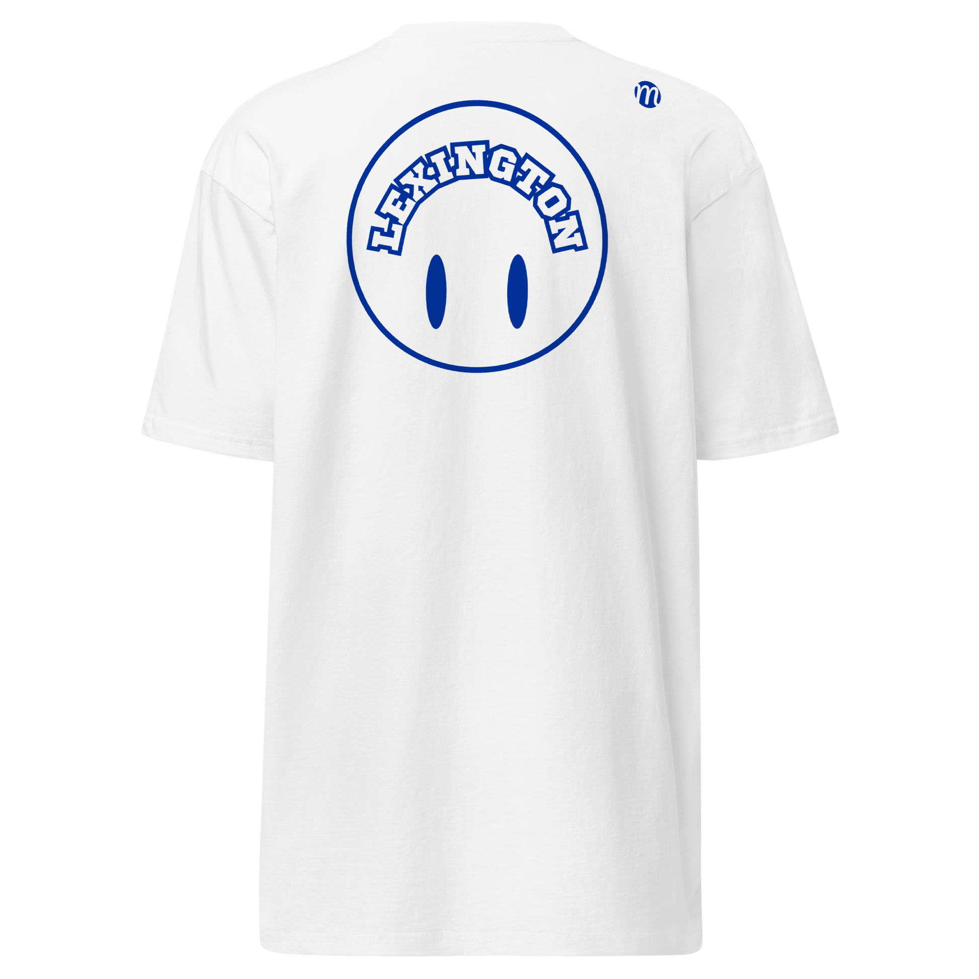 Lexington Smiley Face Flipped Mulli USA Tee White Back