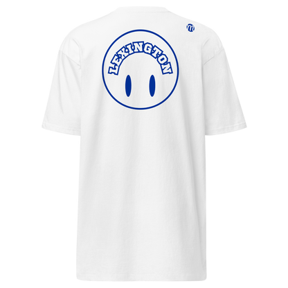 Lexington Smiley Face Flipped Mulli USA Tee White Back