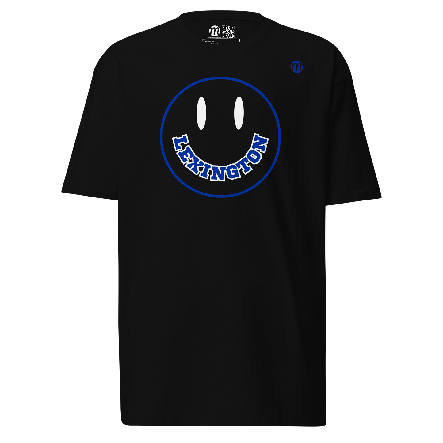 Lexington Smiley Face Mulli USA Tee Black 