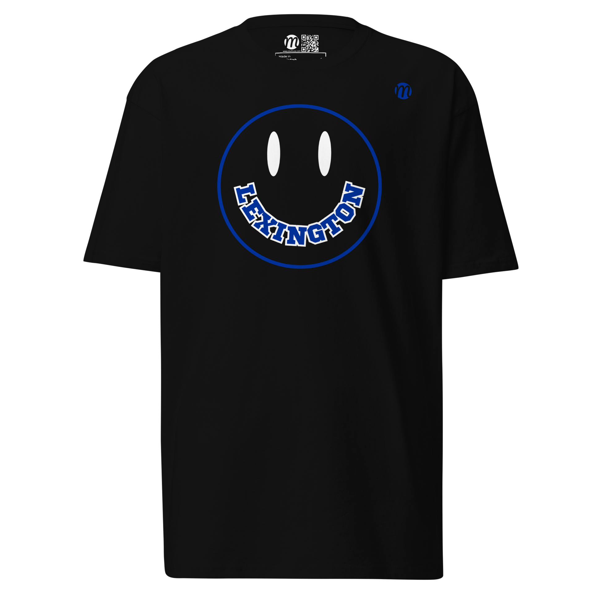 Lexington Smiley Face Mulli USA Tee Black 