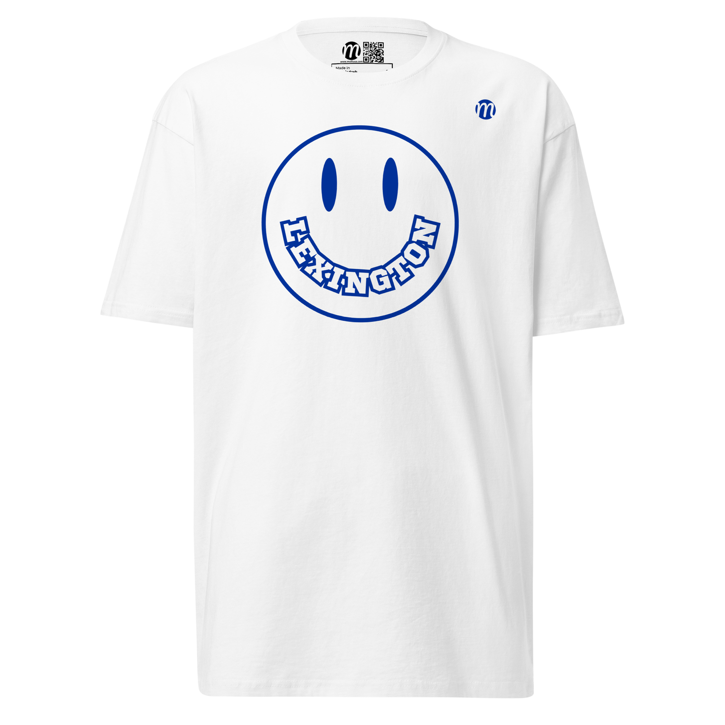 Lexington Smiley Face Mulli USA Tee White