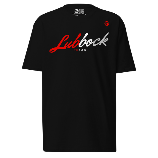 Lubbock Texas Mulli USA Tee Black Front