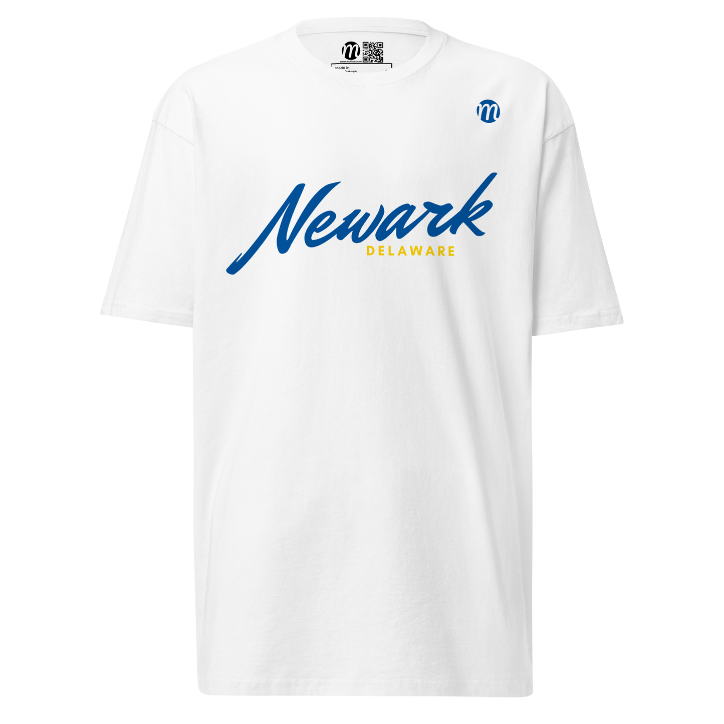 Newark Delaware Mulli USA Tee White Front