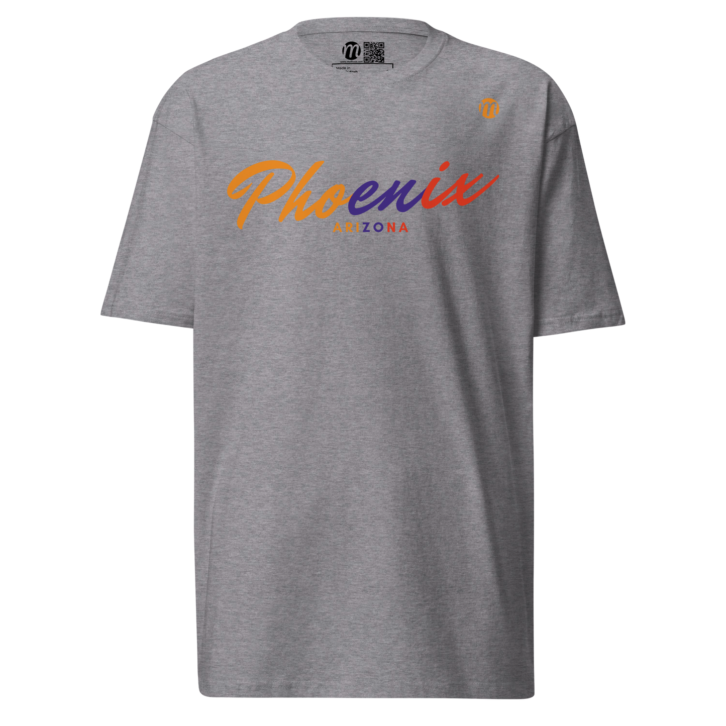 Phoenix Arizona Mulli USA Tee Carbon Grey Front