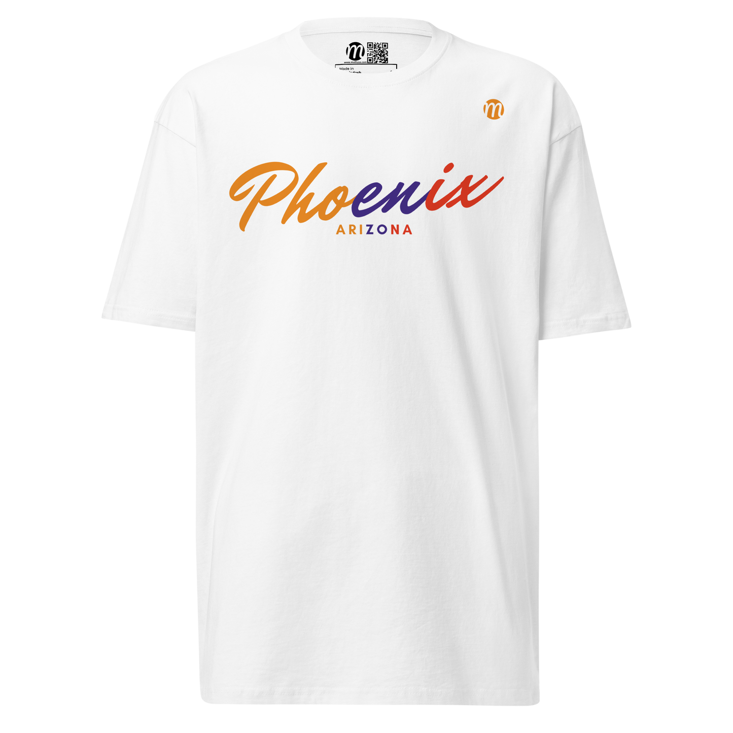 Phoenix Arizona Mulli USA Tee White Front