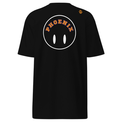 Phoenix Smiley Face Flipped Mulli USA Tee Black Back