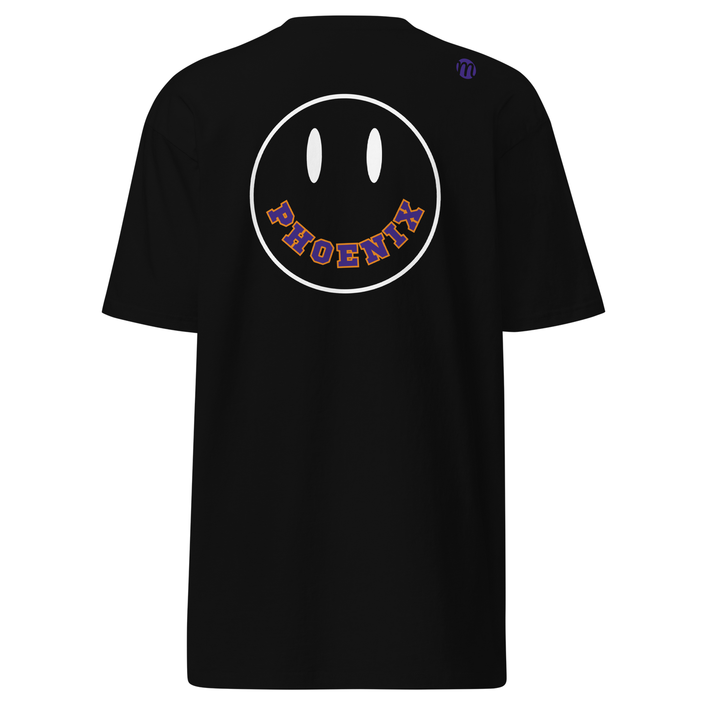 Phoenix Smiley Face Mulli USA Tee Black Back