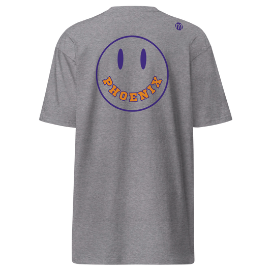 Phoenix Smiley Face Mulli USA Tee Carbon Grey Back