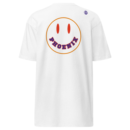 Phoenix Smiley Face Mulli USA Tee White Back