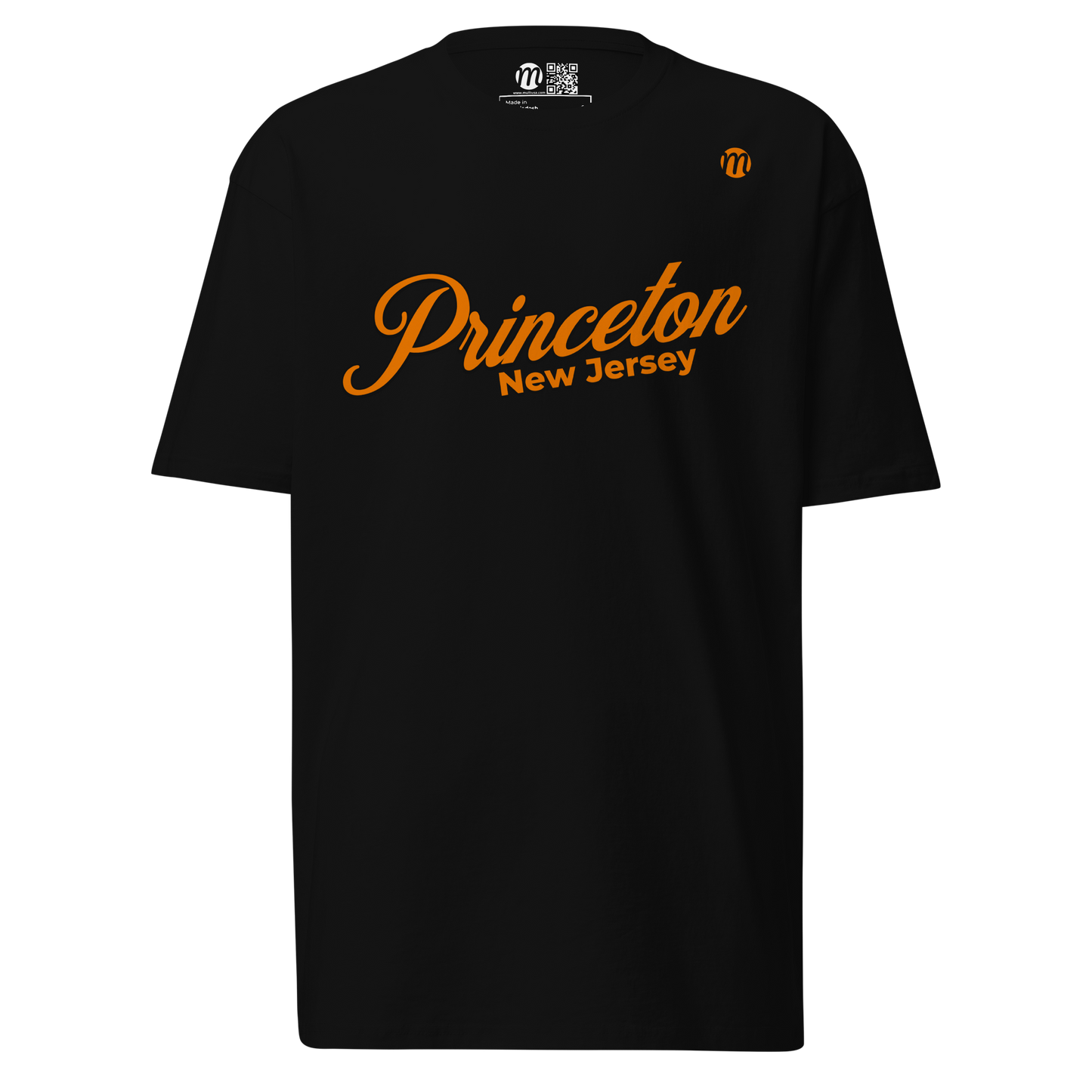 Princeton New Jersey Mulli USA Tee Black