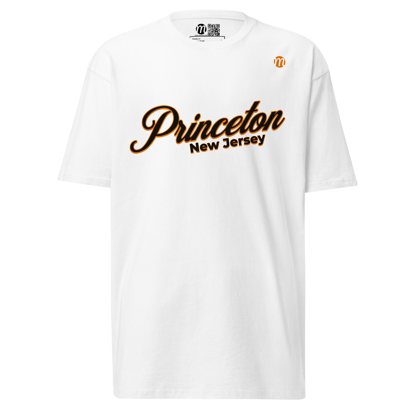 Princeton New Jersey Mulli USA Tee White 