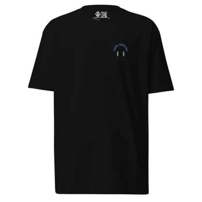 Reno Nevada Smiley Face Flipped Mulli USA Tee Black Front