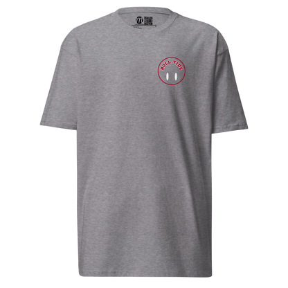 Roll Tide Smiley Face Flipped Mulli USA Tee Carbon Grey Front