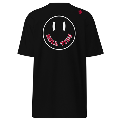 Roll Tide Smiley Face Mulli USA Tee Black Back