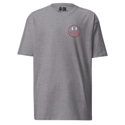 Roll Tide Smiley Face Mulli USA Tee Carbon Grey Front