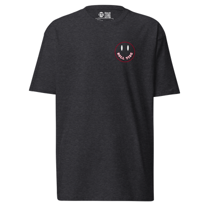 Roll Tide Smiley Face Mulli USA Tee Charcoal Heather Front