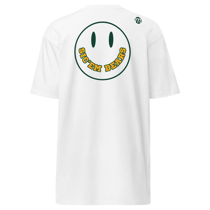 Sic'em Bears Smiley Face Mulli USA Tee White Back