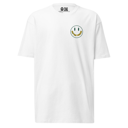 Sic'em Bears Smiley Face Mulli USA Tee White Front 