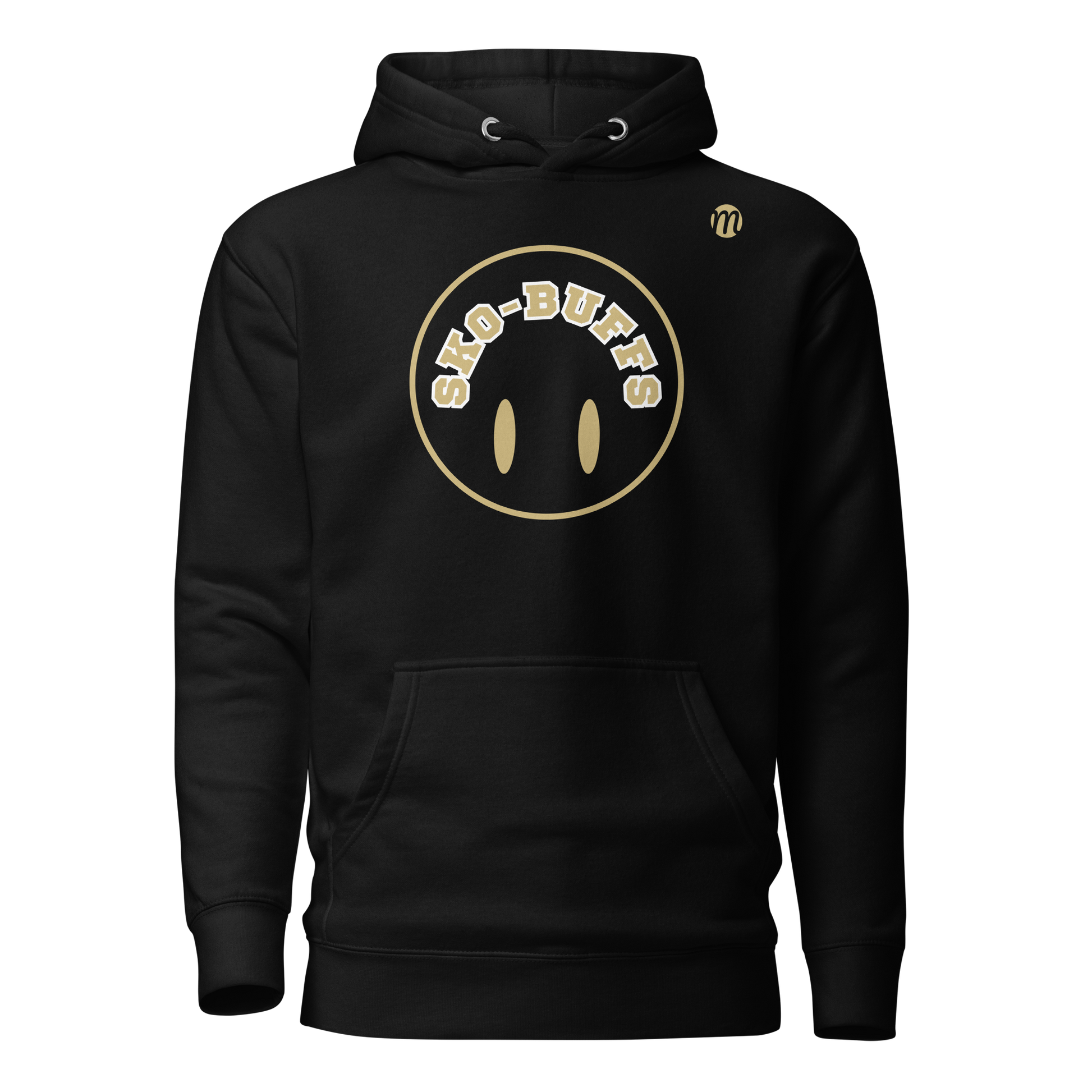 Sko-Buffs Smiley Face Mulli USA Hoodie Black