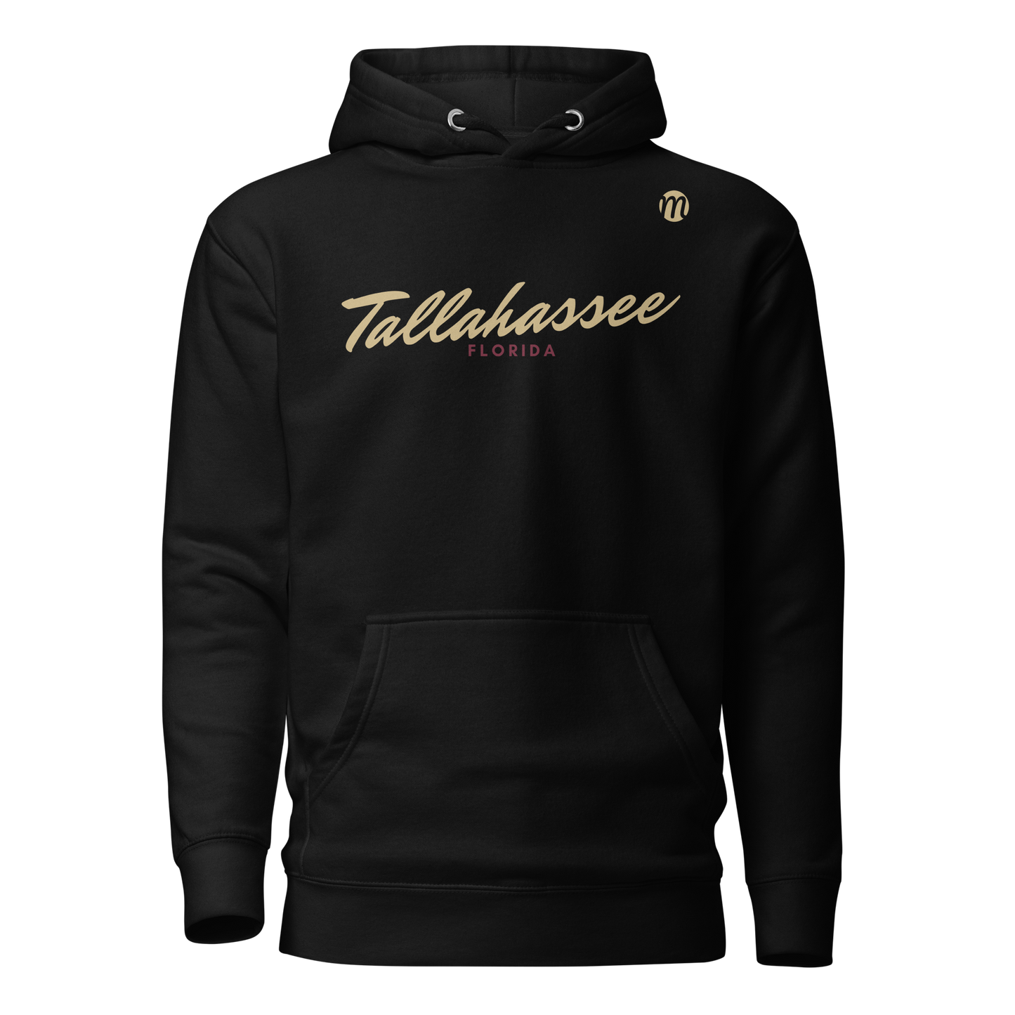 Tallahassee Florida Mulli USA Hoodie Black Front