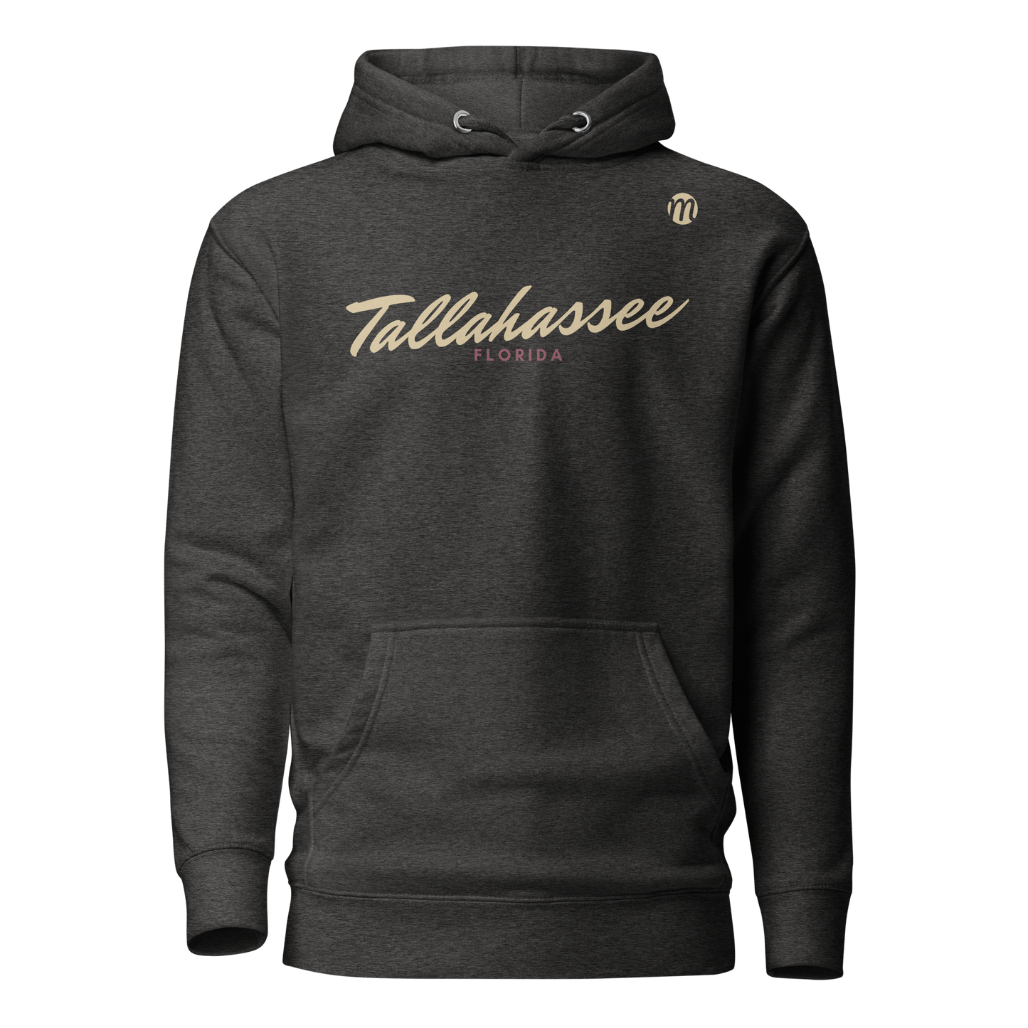 Tallahassee Florida Mulli USA Hoodie Charcoal Heather Front