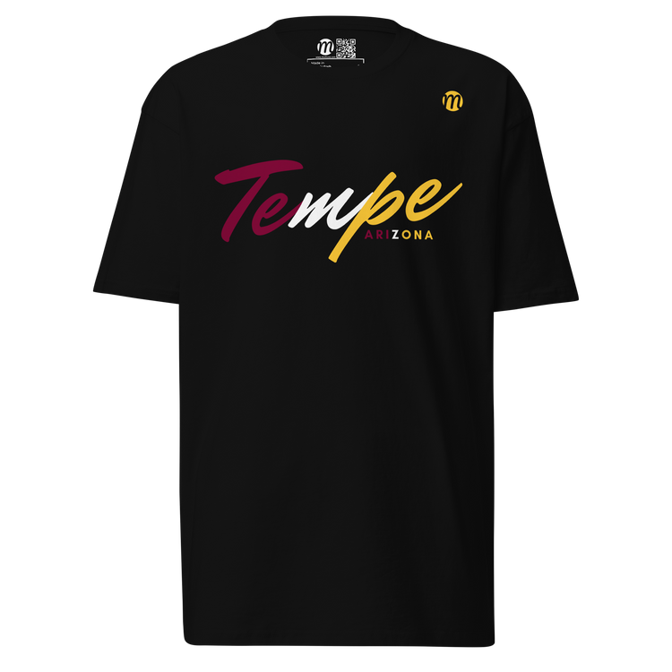 Tempe Arizona Mulli USA Tee Black Front