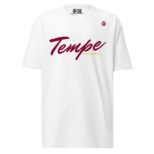 Tempe Arizona Mulli USA Tee White Front