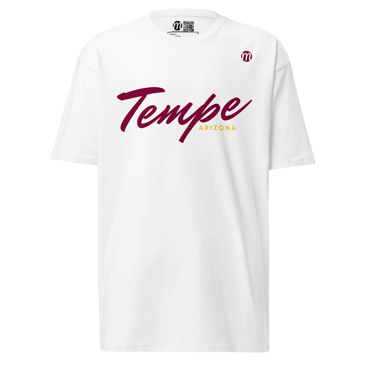 Tempe Arizona Mulli USA Tee White Front