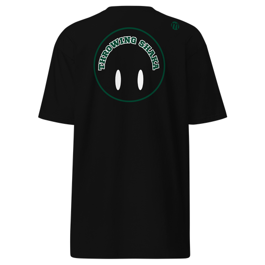 Throwing Shaka Smiley Face Flipped Mulli USA Tee Black Back