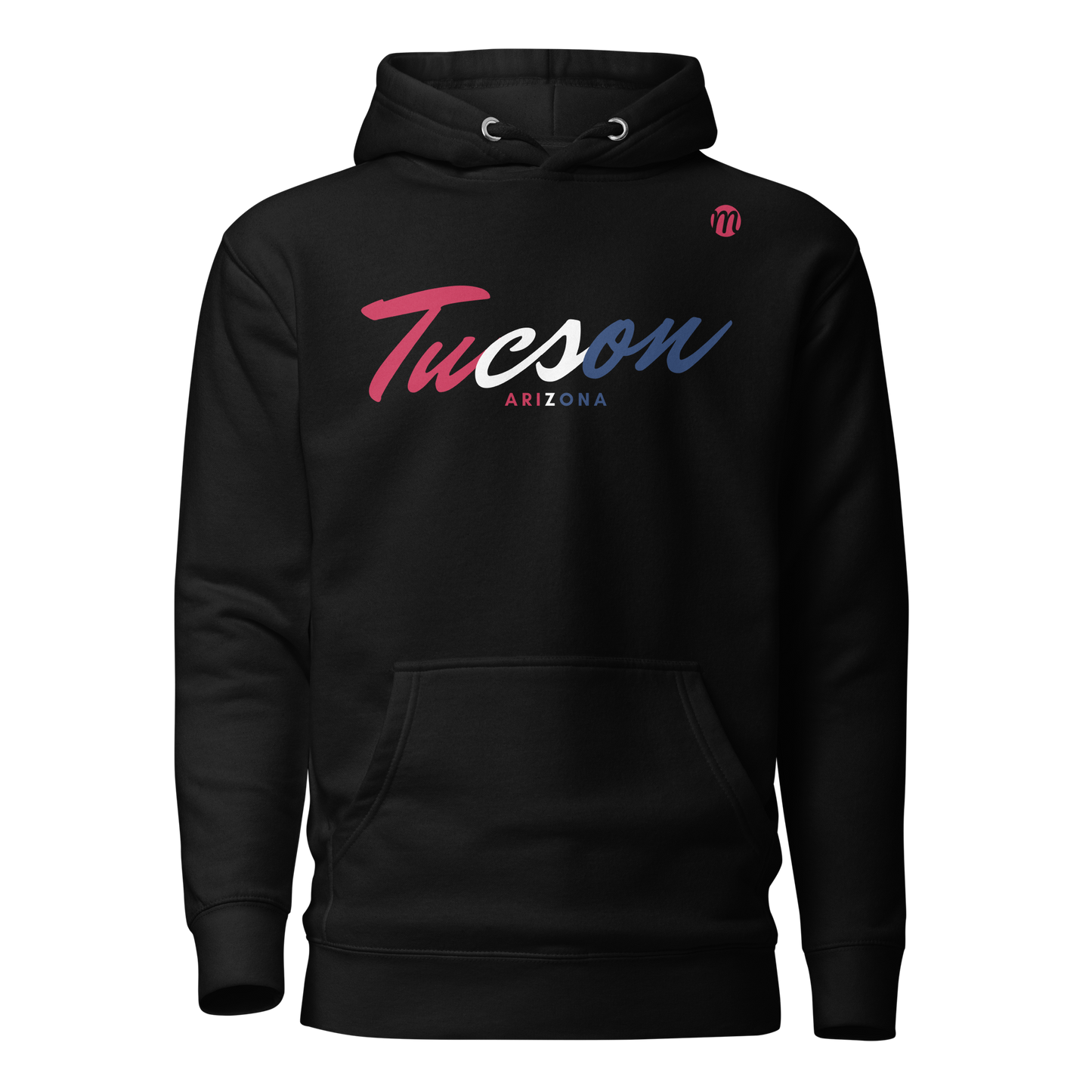 Tucson Arizona Mulli USA Hoodie Black Front