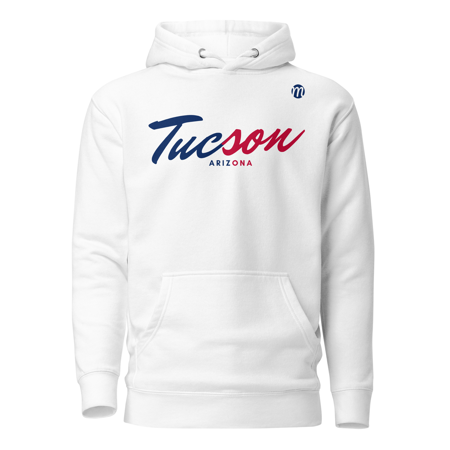 Tucson Arizona Mulli USA Hoodie White Front