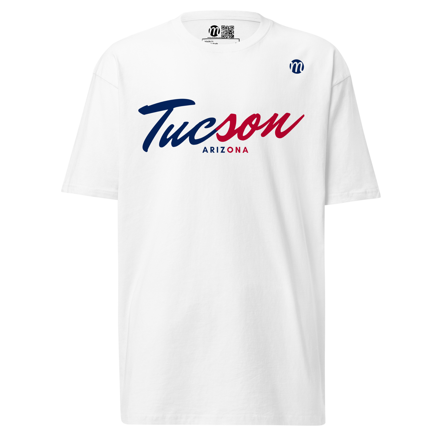 Tucson Arizona Mulli USA Tee White Front