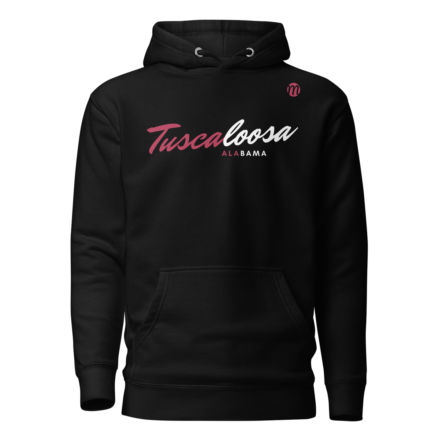 Tuscaloosa Alabama Mulli USA Hoodie Black Front