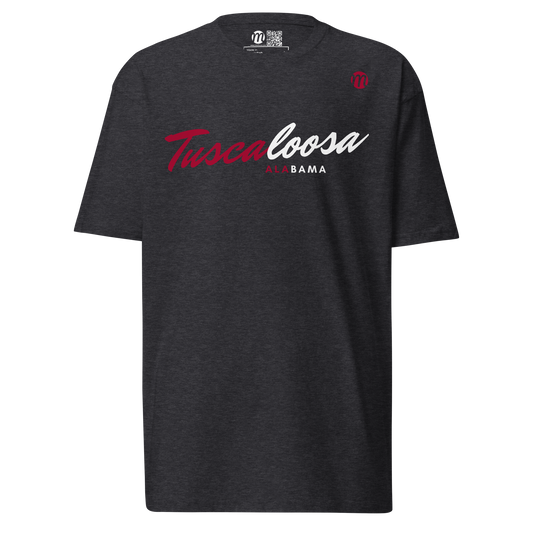 Tuscaloosa Alabama Mulli USA Tee Charcoal Heather Front