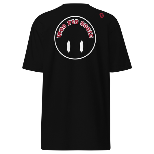 Woo Pig Sooie Smiley Face Flipped Mulli USA Tee Black Back