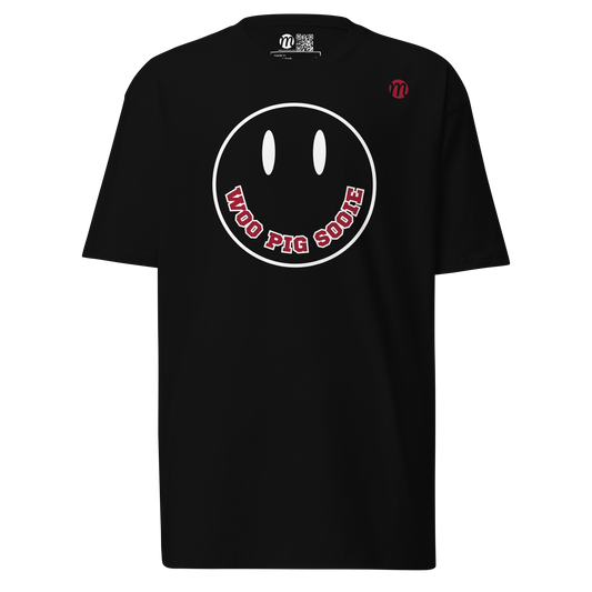 Woo Pig Sooie Smiley Face Mulli USA Tee Back Front