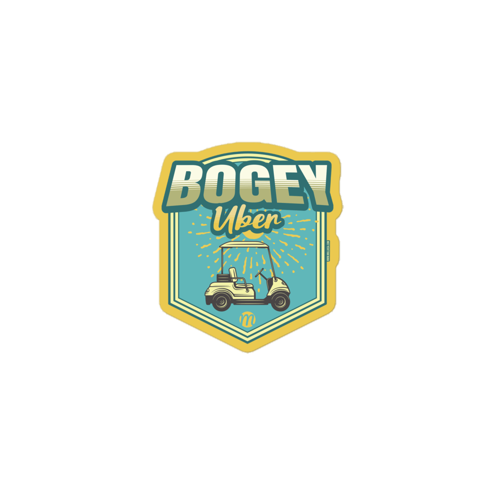 Bogey Uber - Sticker - Mulli USA