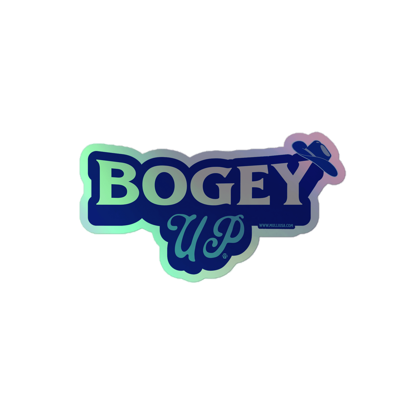 Bogey Up 2 - Holographic stickers - Mulli USA