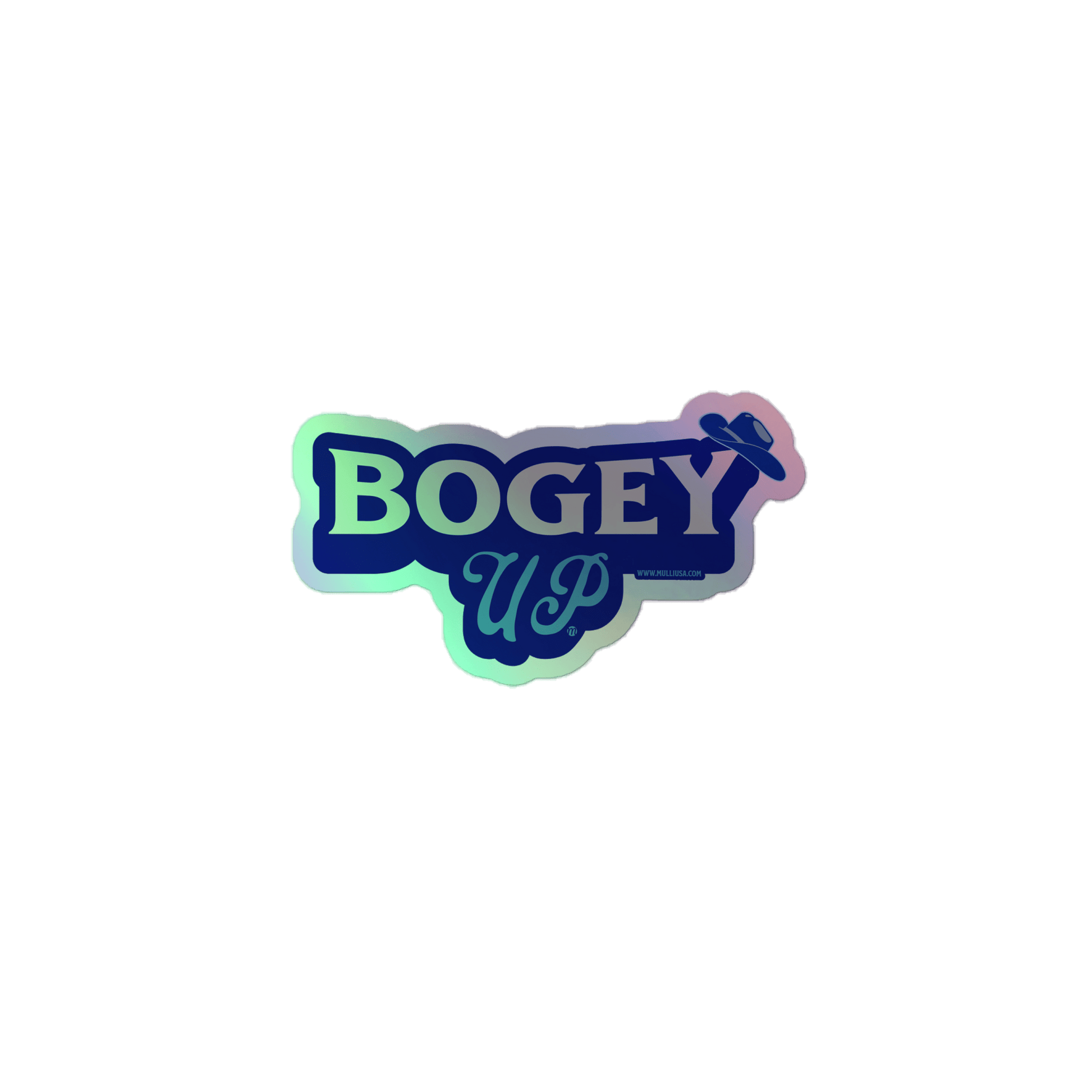 Bogey Up 2 - Holographic stickers - Mulli USA