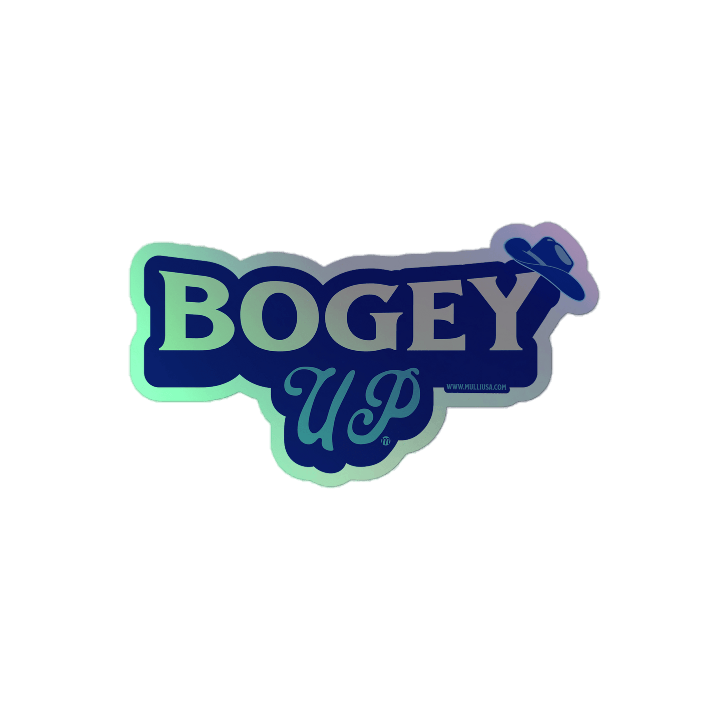 Bogey Up 2 - Holographic stickers - Mulli USA